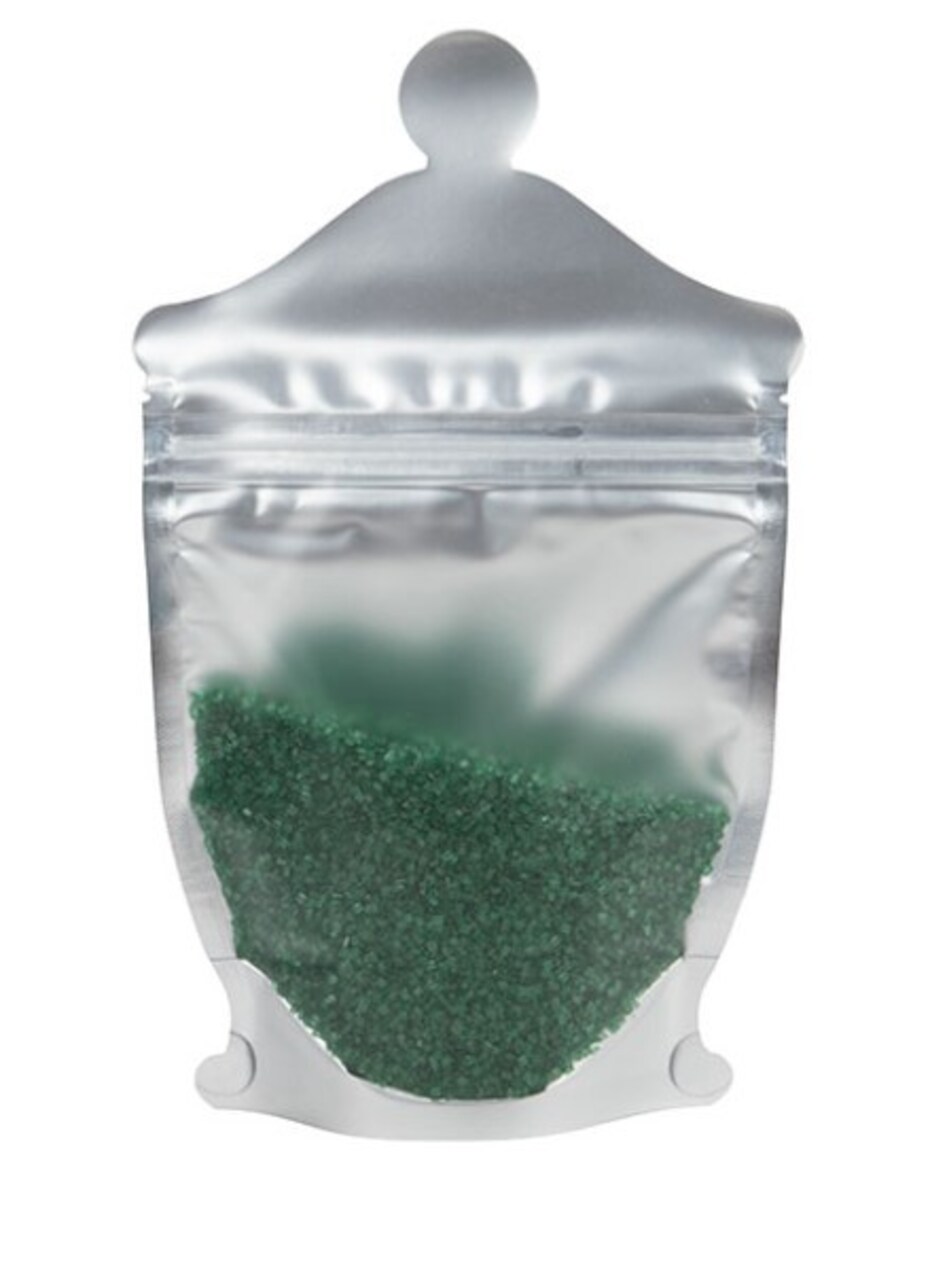 Apothecary Jar Shaped Pouch Frosted Front Panel 5 1/2" x 2 3/8" x 9" 100 pack SP3FJ